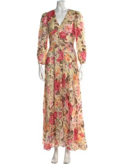 Pre-owned Zimmermann Linen Long Dress