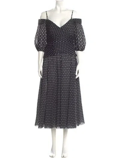 Pre-owned Zimmermann Linen Long Dress In Multi