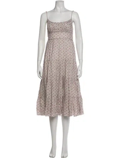 Pre-owned Zimmermann Linen Mini Dress In Multi