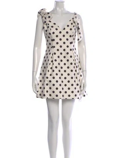 Pre-owned Zimmermann Linen Mini Dress In Neutral