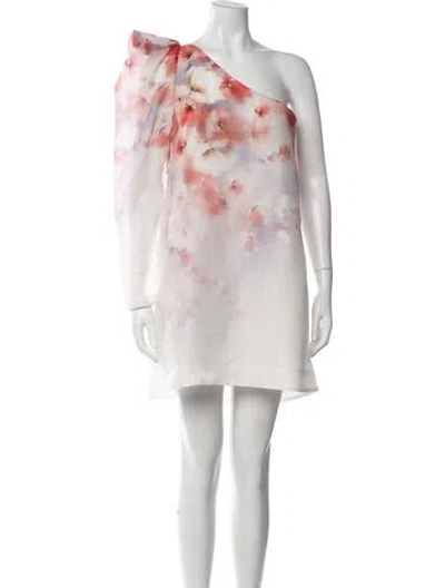 Pre-owned Zimmermann Linen Mini Dress In Neutral