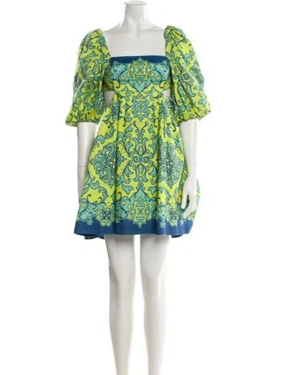 Pre-owned Zimmermann Linen Mini Dress In Pink