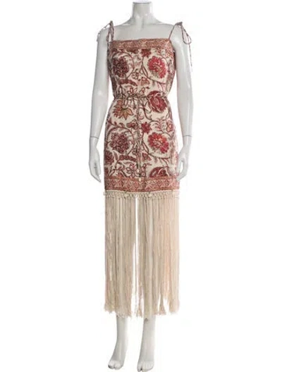 Pre-owned Zimmermann Linen Mini Dress W/ Tags