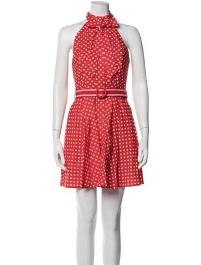 Pre-owned Zimmermann Linen Mini Dress W/ Tags In Multi