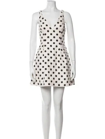 Pre-owned Zimmermann Linen Mini Dress In White