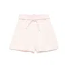 Zimmermann Pink Linen Illuminate Shorts