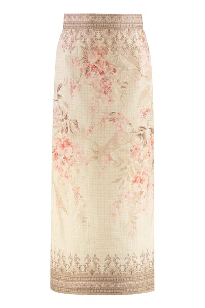 ZIMMERMANN ZIMMERMANN LINEN SKIRT