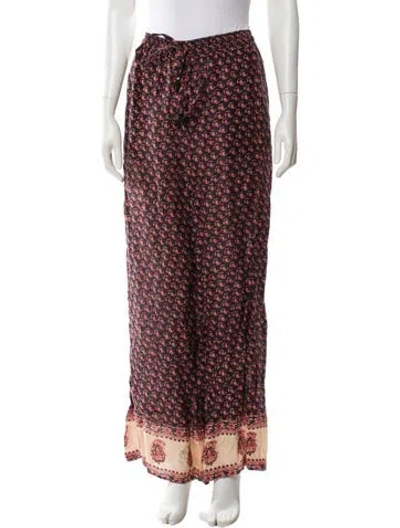 Pre-owned Zimmermann Linen Wide Leg Pants In Black