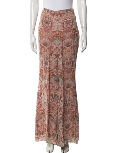 Pre-owned Zimmermann Linen Wide Leg Pants In Neutrals
