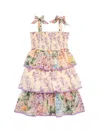 ZIMMERMANN LITTLE GIRL'S & GIRL'S HALLIDAY FLORAL TIERED DRESS