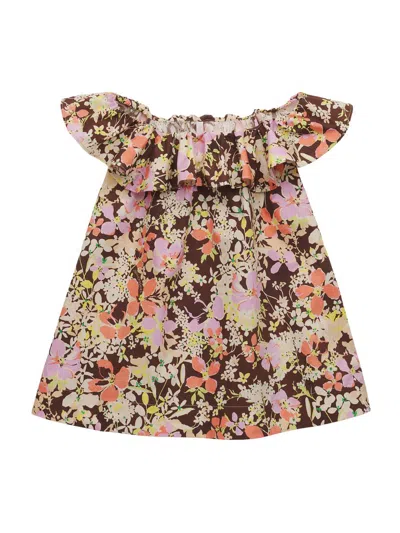 Zimmermann Little Girl's & Girl's Solstice Frill Dress In Multi