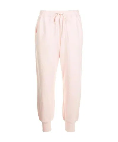 Zimmermann Logo Print Track Pants In Pink