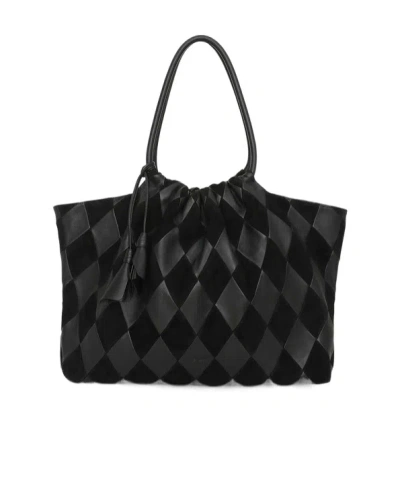 Zimmermann Logo Shoulder Bag In Black