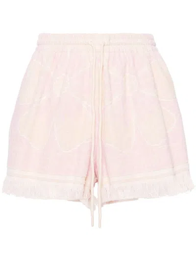 ZIMMERMANN ZIMMERMANN LOGO TOWELLING SHORTS