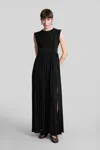 Zimmermann Hypnotic Column Dress In Black