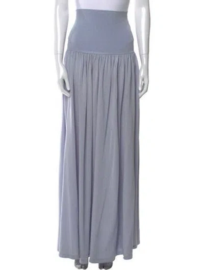 Pre-owned Zimmermann Long Skirt In Blue