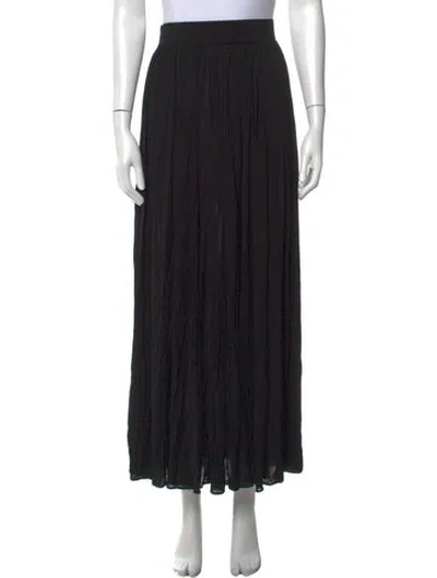 Pre-owned Zimmermann Long Skirt W/ Tags In Black