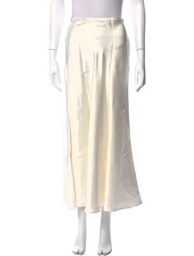 Pre-owned Zimmermann Long Skirt W/ Tags In Neutral