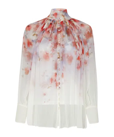 Zimmermann Smock Blouse "crush" In Pink
