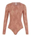 Zimmermann Long-sleeved Jumpsuit In Pink
