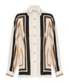 Zimmermann Striped Shirt In White
