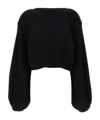 Zimmermann Illustration Billow Sweater In Black