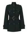Zimmermann Valiant Wool-blend Utility Jacket In Green