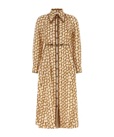 Zimmermann Long-sleeved Dress In Multi
