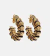 Zimmermann Loop Gold-plated Hoop Earrings In Gold