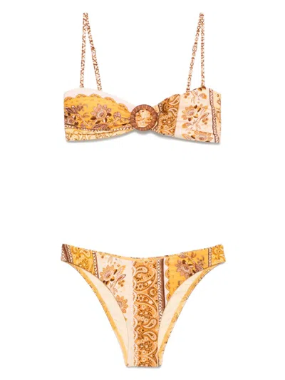 Zimmermann Lucky Bamboo Ring Bikini Set