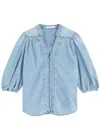 Zimmermann Lucky Denim Blouse