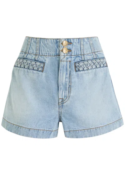 Zimmermann Lucky Denim Mini Dress