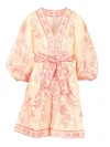 Zimmermann Lucky Printed Mini Dress