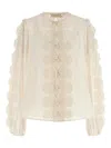 Zimmermann Lucky Shirt And Blouse White In Multi