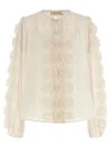 Zimmermann Lucky Shirt And Blouse White In Neutral