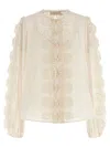 Zimmermann Lucky Shirt And Blouse White In Neutral