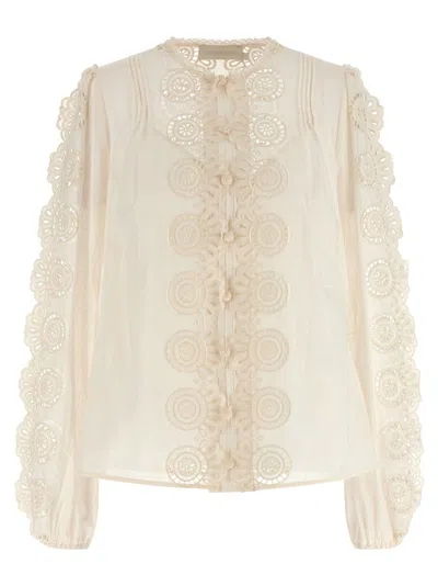 ZIMMERMANN LUCKY' EMBROIDERED BLOUSE