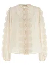 Zimmermann Lucky Shirt And Blouse White In Neutral