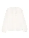 Zimmermann Lucky Embroidered Blouse In White