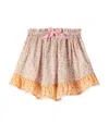 Zimmermann Cotton Lucky Frill Skirt In Multicoloured