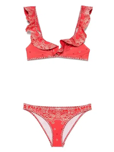 ZIMMERMANN LUCKY FRILL BIKINI