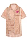 Zimmermann Lucky Kids Shirt Dres In Brown