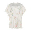 Zimmermann Lucky Lace-trimmed Linen Minidress