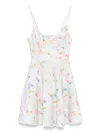 Zimmermann Lucky Lace-trimmed Floral-print Linen Mini Dress