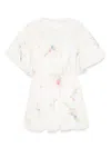 Zimmermann Lucky Lace-trimmed Linen Minidress In White