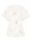 Zimmermann Lucky Lace-trimmed Linen Minidress