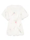 Zimmermann Lucky Mini Dress In White