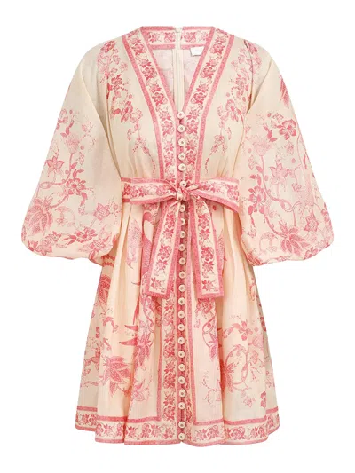 Zimmermann Lucky Low-cut Mini Dress