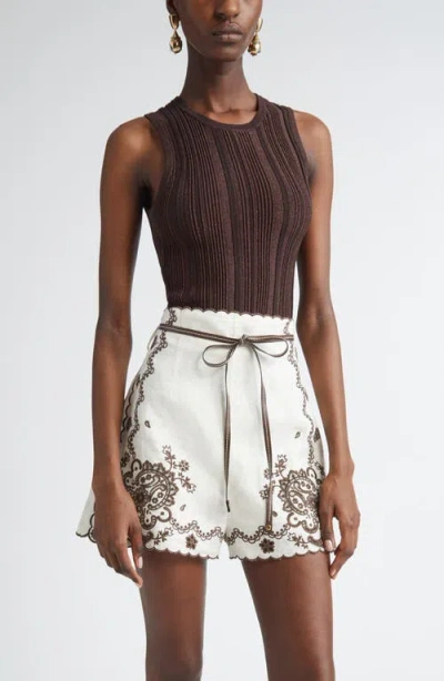 ZIMMERMANN ZIMMERMANN LUCKY METALLIC RIB TANK