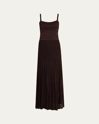 Zimmermann Lucky Metallic Tie Dress